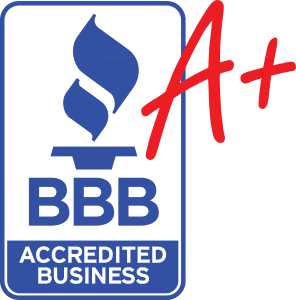 BBB A+ rating for Accredited business