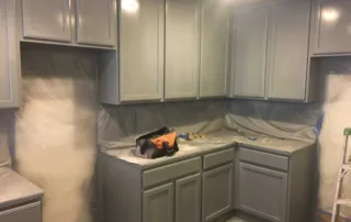 Cabinet Painting in Littleton