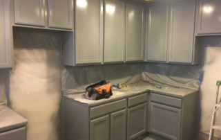 painted cabinets